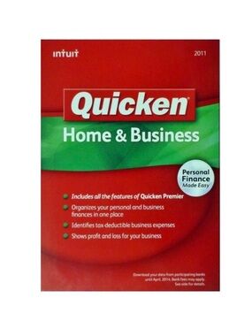 Quicken Home & Business 2011 - Lifetime for Windows